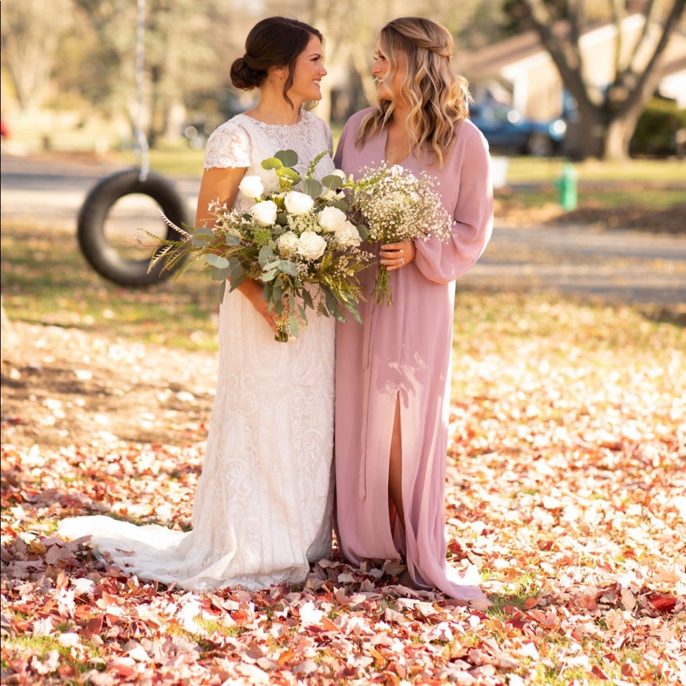 David’s bridal bridesmaids dress